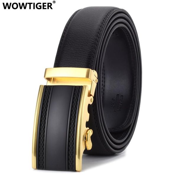 wowtiger black cowhide genuine leather 3.5cm width belts for men male luxury automatic buckle men belt, Black;brown
wowtiger black cowhide genuine leather 3.5cm width belts for men male luxury automatic buckle men belt, Black;brown