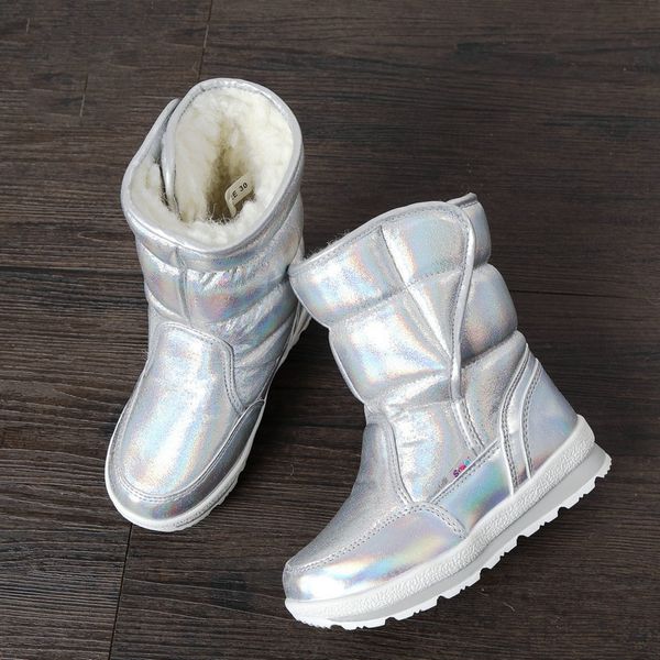 girls boots silver shoes winter snowboot ski boot thick plush natural wool fur kid size children style, Black;grey
girls boots silver shoes winter snowboot ski boot thick plush natural wool fur kid size children style, Black;grey