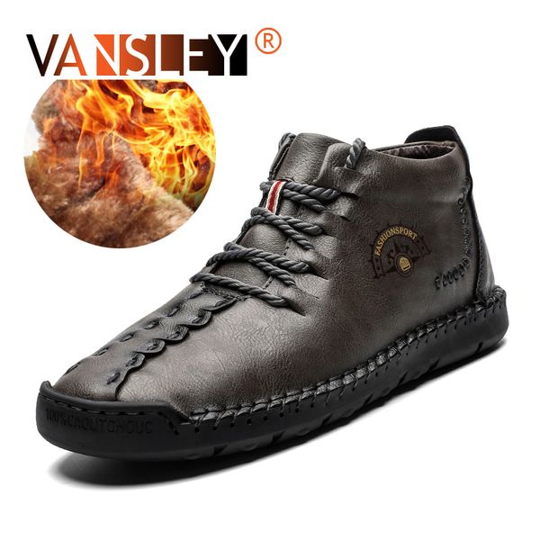 2019 new fashion men boots split leather ankle boots warm fur snow outdoor shoes man winter shoes size 38-48, Black
2019 new fashion men boots split leather ankle boots warm fur snow outdoor shoes man winter shoes size 38-48, Black