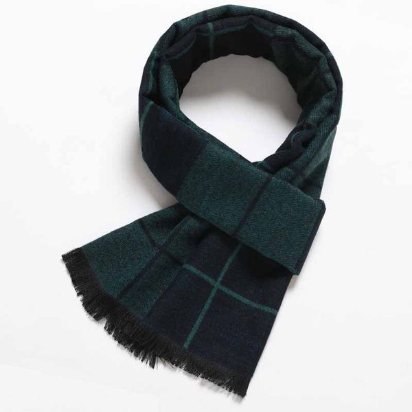 male autumn and winter tassel men's scarf plaid brushed cashmere scarf, Blue;gray
male autumn and winter tassel men's scarf plaid brushed cashmere scarf, Blue;gray