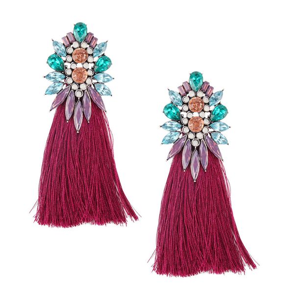 wholesale- designer exaggerated vintage beautiful colorful glittering diamond crystal flower long tassel stud earrings for women girls, Golden;silver
wholesale- designer exaggerated vintage beautiful colorful glittering diamond crystal flower long tassel stud earrings for women girls, Golden;silver