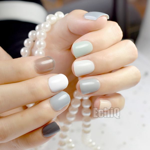 240pcs fashion grandma grey serial false nails tips short full cover fake artificial nails manicure nail tips candy white gray, Red;gold
240pcs fashion grandma grey serial false nails tips short full cover fake artificial nails manicure nail tips candy white gray, Red;gold