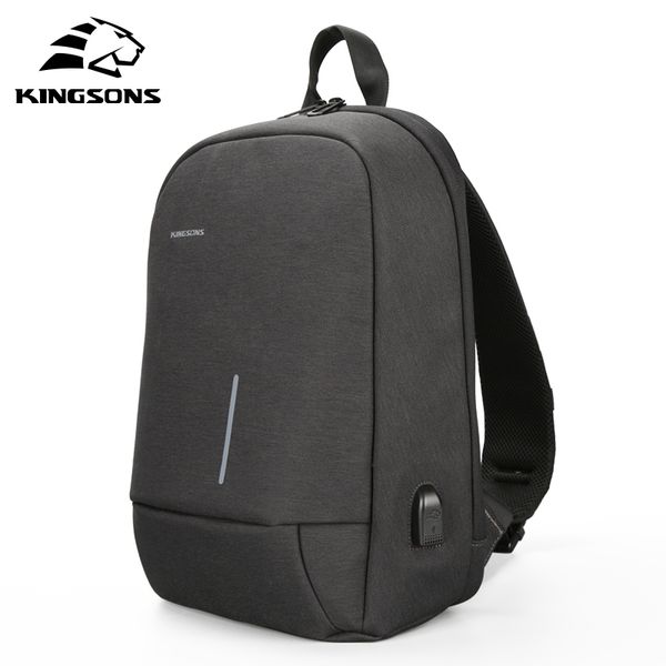 kingsons single shoulder back pack men's chest bags fashion travel crossbody bag man casual messenger bag
kingsons single shoulder back pack men's chest bags fashion travel crossbody bag man casual messenger bag