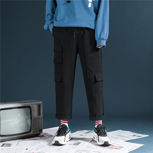 pants sub-men's korean-style trend spring and autumn street hip hop beam leg athletic pants loose casual bib overall men's, White;black
pants sub-men's korean-style trend spring and autumn street hip hop beam leg athletic pants loose casual bib overall men's, White;black