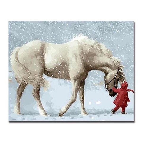 hand-painted & hd print snow horse animals landscape art oil painting on canvas home deco wall art p420
hand-painted & hd print snow horse animals landscape art oil painting on canvas home deco wall art p420