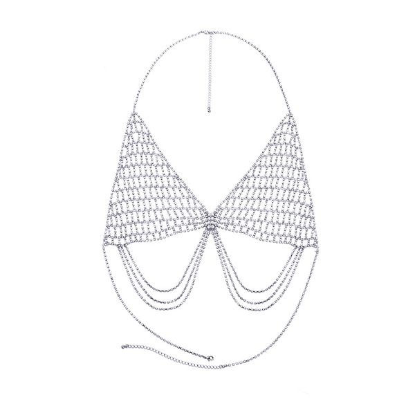 holowout zirconia bikini jewelry body jewelry, Silver 
holowout zirconia bikini jewelry body jewelry, Silver