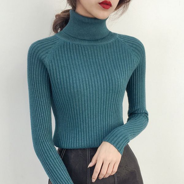 female head short sleeve turtleneck shirt korean winter coat slim long sleeved sweater all-match harajuku wind, White;black
female head short sleeve turtleneck shirt korean winter coat slim long sleeved sweater all-match harajuku wind, White;black