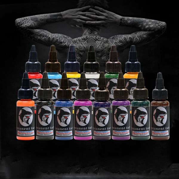 professional tattoo design 14 basic color tattoo ink set pigment kit 1oz (30ml) professional tattoo supply
professional tattoo design 14 basic color tattoo ink set pigment kit 1oz (30ml) professional tattoo supply