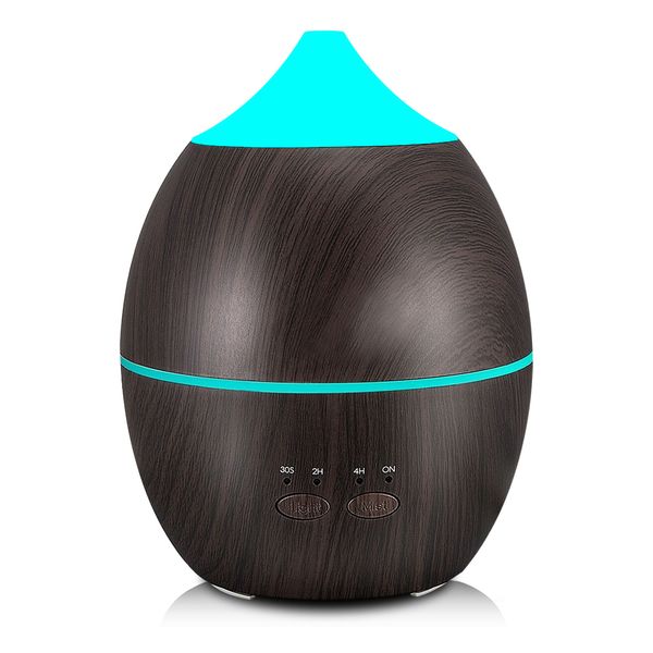 

KBAYBO 300ml Humidifier Aroma Diffuser Aromatherapy Wood Grain Essential Oil Diffuser Ultrasonic Cool Mist maker for Office Home
