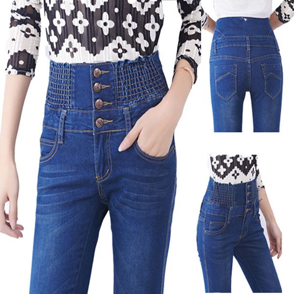 new spring summer woman skinny jeans denim pencil pants brand stretch jeans high waist pants women high waist, Blue
new spring summer woman skinny jeans denim pencil pants brand stretch jeans high waist pants women high waist, Blue
