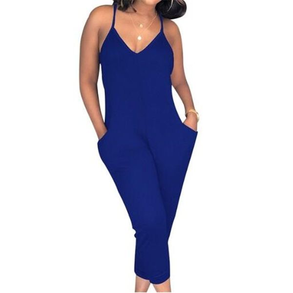 women solid color jumpsuit female sleeveless sling bodysuits fashion loose jumpsuits pants elegant female clothes new arrival, Black;white
women solid color jumpsuit female sleeveless sling bodysuits fashion loose jumpsuits pants elegant female clothes new arrival, Black;white