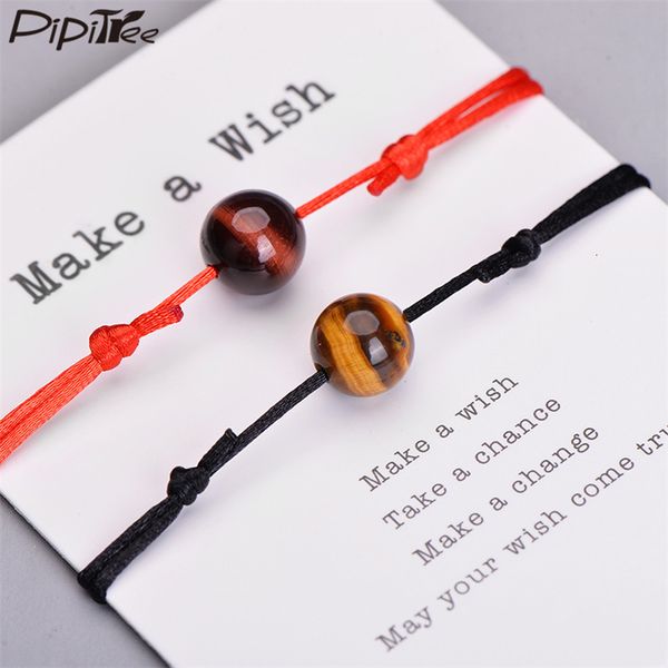 pipitree 2pcs/set 10mm real natural tiger eye stone bead couple bracelets women men lovers red string bracelet jewelry gift, Golden;silver
pipitree 2pcs/set 10mm real natural tiger eye stone bead couple bracelets women men lovers red string bracelet jewelry gift, Golden;silver