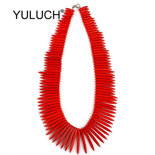 yuluch ethnic african bohemian resin stone necklace choker set red blue chocker collier femme collar fashion jewelry for party, Silver
yuluch ethnic african bohemian resin stone necklace choker set red blue chocker collier femme collar fashion jewelry for party, Silver