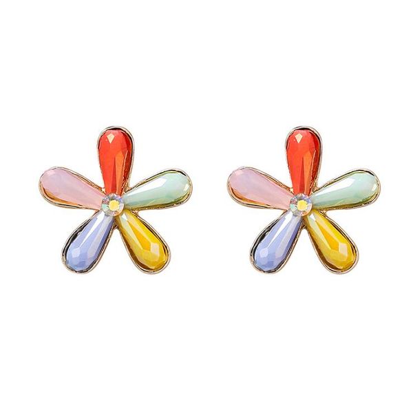 korean new lovely flower multicolor cz crystal stud earrings for women girl dress accessories earings fashion jewelry ke44, Golden;silver
korean new lovely flower multicolor cz crystal stud earrings for women girl dress accessories earings fashion jewelry ke44, Golden;silver