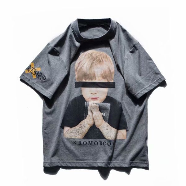 summer new short-sleeved t-shirt male europe and america hip-hop style loose round neck printing cute kids funny t shirts x036, White;black
summer new short-sleeved t-shirt male europe and america hip-hop style loose round neck printing cute kids funny t shirts x036, White;black