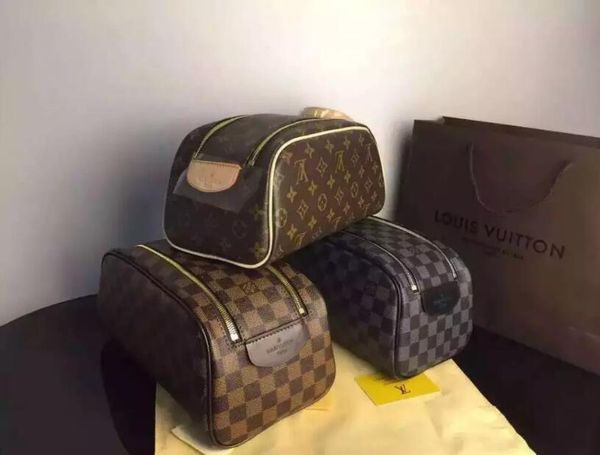 100% leather makeup bags men fashion double zipper hand bags women clutch michael v0 kor wallet tote purse sac louis vuitton, Black
100% leather makeup bags men fashion double zipper hand bags women clutch michael v0 kor wallet tote purse sac louis vuitton, Black