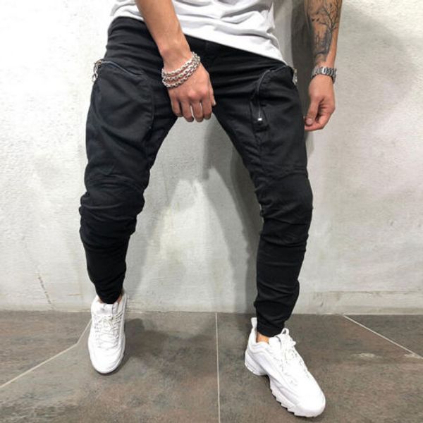Men Slim Fit Pants Straight Leg Trousers Male Solid Color Casual Pencil Bottom Men Casual Pockets Pants New 2019
Men Slim Fit Pants Straight Leg Trousers Male Solid Color Casual Pencil Bottom Men Casual Pockets Pants New 2019