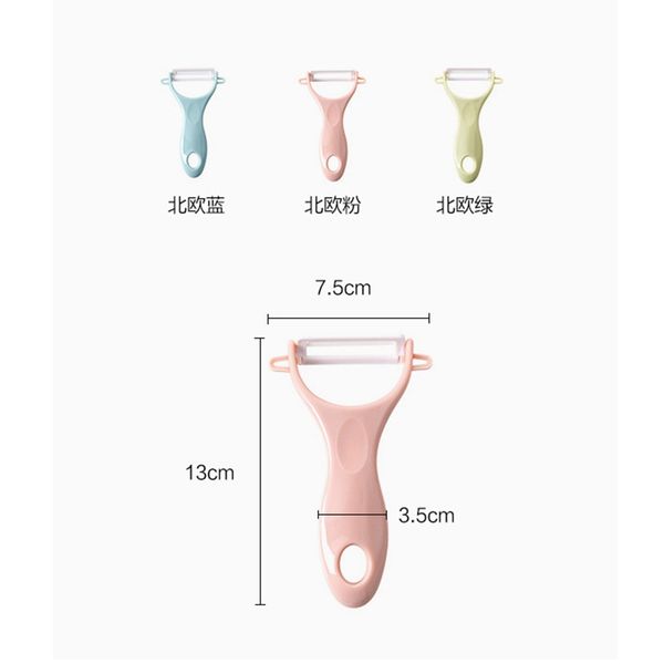 1pcs creative ceramic fruit knife planer apple scraping fruit paring potato vegetable fast peeler home kitchen tools fruit vegetable tools
1pcs creative ceramic fruit knife planer apple scraping fruit paring potato vegetable fast peeler home kitchen tools fruit vegetable tools
