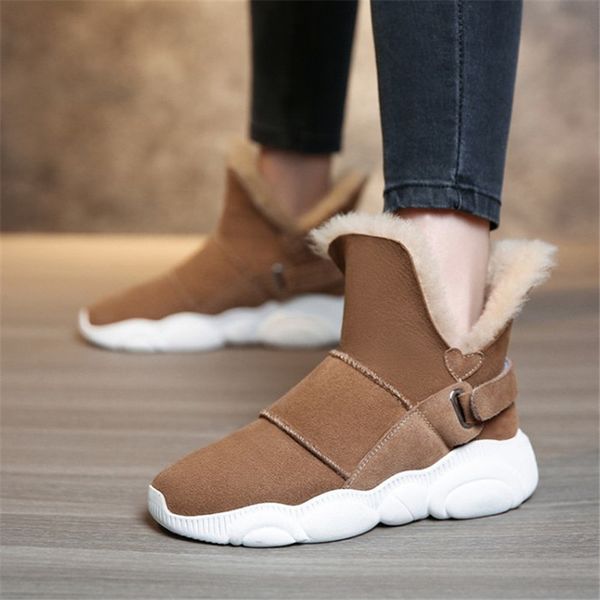 pxelena plus size 34-43 luxury women real fur snow boots flat platform nons slip winter warm ankle boots lady shoes brand new, Black
pxelena plus size 34-43 luxury women real fur snow boots flat platform nons slip winter warm ankle boots lady shoes brand new, Black