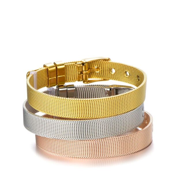 1pcs mesh keeper slide chrams adjustable bracelet silver rose gold wrap bracelets keepers for women fit 10mm slide charms, Golden;silver
1pcs mesh keeper slide chrams adjustable bracelet silver rose gold wrap bracelets keepers for women fit 10mm slide charms, Golden;silver