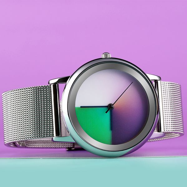 new creative personality fashion rainbow style quartz wristwatches women waterproof watches clock female relogio masculino 2020, Slivery;brown
new creative personality fashion rainbow style quartz wristwatches women waterproof watches clock female relogio masculino 2020, Slivery;brown