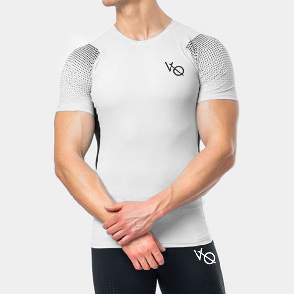gym shirt 5 colors men's short sleeve fitness t shirt compression running training clothes speed dry fitness m-2xl, Black;blue
gym shirt 5 colors men's short sleeve fitness t shirt compression running training clothes speed dry fitness m-2xl, Black;blue