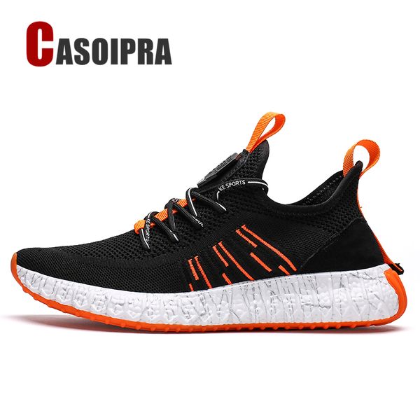2020 men sneakers flying weave breathable running shoes brand light comfortable sports shoes walking jogging fitness footwear
2020 men sneakers flying weave breathable running shoes brand light comfortable sports shoes walking jogging fitness footwear
