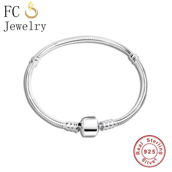 fc jewelry 925 sterling silver bracelet fit charm bead pendant snake chain for women girl pulsera no brand berloque, Golden;silver
fc jewelry 925 sterling silver bracelet fit charm bead pendant snake chain for women girl pulsera no brand berloque, Golden;silver