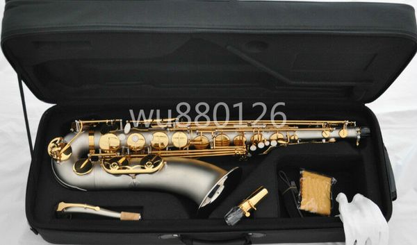 unbranded new arrival bb tenor saxophone satin nickel silver body surface gold lacquer keysax musical instrument with case mouthpiece
unbranded new arrival bb tenor saxophone satin nickel silver body surface gold lacquer keysax musical instrument with case mouthpiece