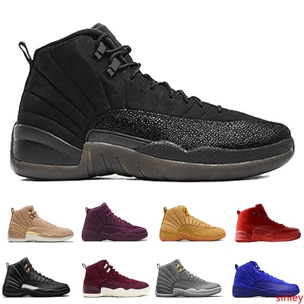 12 12s men basketball shoes wheat dark grey bordeaux flu game the master taxi playoffs university gamma french blue wool sports sneakers
12 12s men basketball shoes wheat dark grey bordeaux flu game the master taxi playoffs university gamma french blue wool sports sneakers