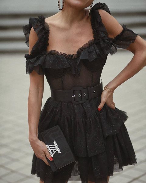 european and american foreign trade new women's skirt dress popular style sling gauze dress, Black;gray
european and american foreign trade new women's skirt dress popular style sling gauze dress, Black;gray
