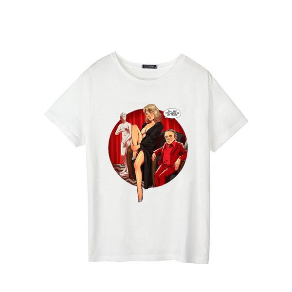 fashion girl print t-shirt female models harajuku style printing t-shirt short-sleeved shirt large size female t-shirt wc13, White
fashion girl print t-shirt female models harajuku style printing t-shirt short-sleeved shirt large size female t-shirt wc13, White
