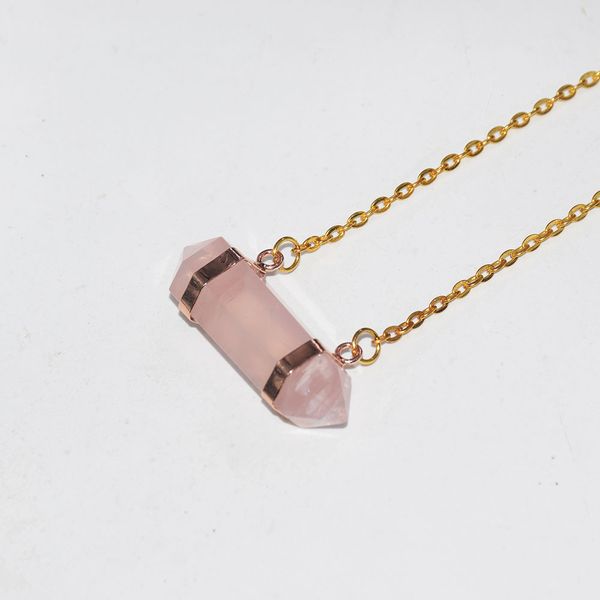 fashion jewelry natural stone chain necklace femme 2019 rose gold crystal quartz hexagonal connector necklace for women as gifts, Silver
fashion jewelry natural stone chain necklace femme 2019 rose gold crystal quartz hexagonal connector necklace for women as gifts, Silver