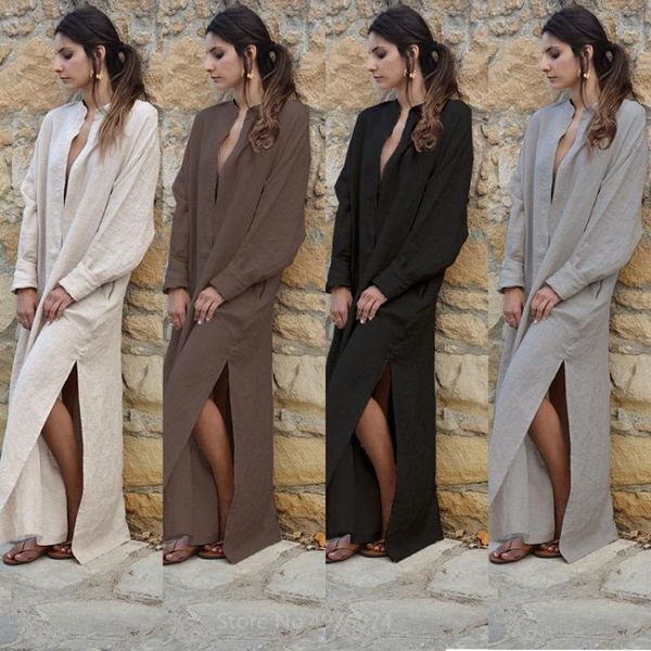 musilim fashion large size islamic cotton and linen dress for women female casual wear v-neck loose side slit ankle dress, Red
musilim fashion large size islamic cotton and linen dress for women female casual wear v-neck loose side slit ankle dress, Red