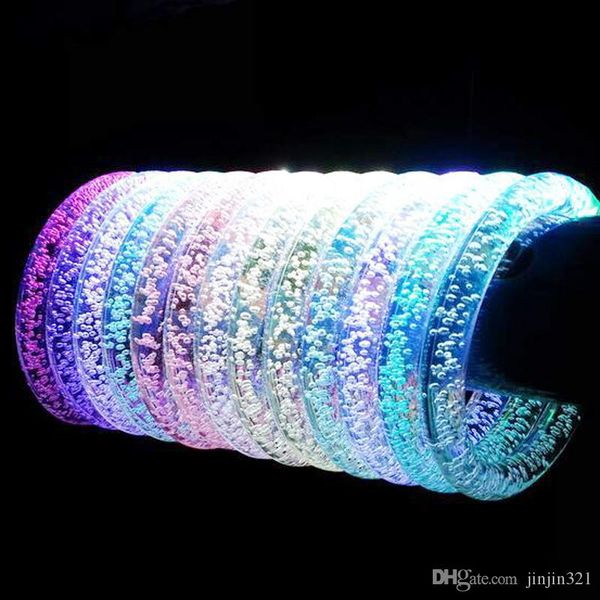 2019 led flash bracelet glitter glow light hand ring sticks luminous crystal gradient colorful bangle stunning dance party christmas gift
2019 led flash bracelet glitter glow light hand ring sticks luminous crystal gradient colorful bangle stunning dance party christmas gift