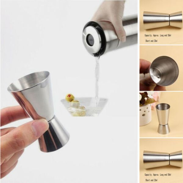 stainless steel double jigger sglass cocktail bartender mixer measuring spirit cocktail drink cup latest
stainless steel double jigger sglass cocktail bartender mixer measuring spirit cocktail drink cup latest