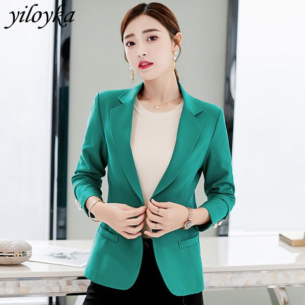 fashion blazer women long sleeve notched outerwear blazer feminino pockets button jacket office casual coat mujer 2019, White;black
fashion blazer women long sleeve notched outerwear blazer feminino pockets button jacket office casual coat mujer 2019, White;black