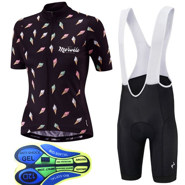 2020 summer women cycling jersey short sleeves breathable clothing bicycle sportswear morvelo bike clothes ropa ciclismo 12d pad, Black;blue
2020 summer women cycling jersey short sleeves breathable clothing bicycle sportswear morvelo bike clothes ropa ciclismo 12d pad, Black;blue