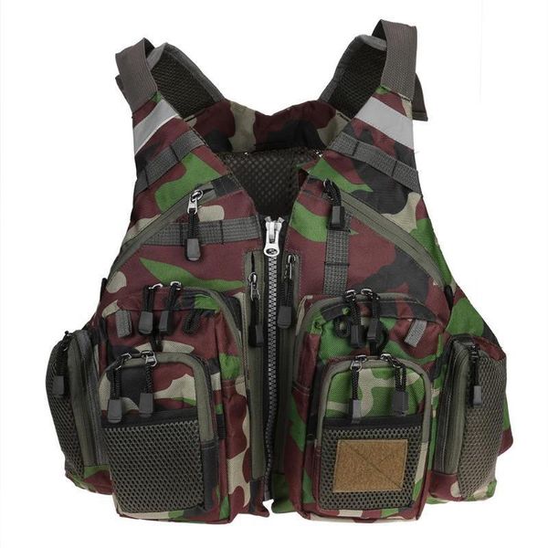 multifunction fishing vest outdoor fishing safety life jacket waterproof removable multi-pocket camping backpack 110kg, Camo;black
multifunction fishing vest outdoor fishing safety life jacket waterproof removable multi-pocket camping backpack 110kg, Camo;black