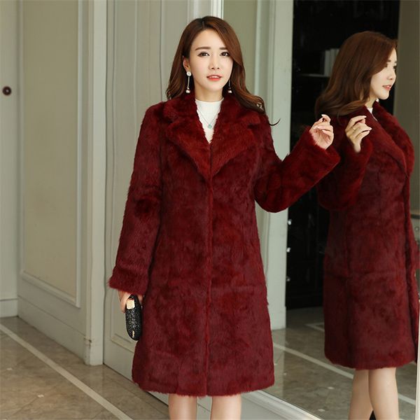 90 cm long plus size s - 7xl natural fur coats outerwear women turn down collar real fur jackets for autumn winter 2018, Black
90 cm long plus size s - 7xl natural fur coats outerwear women turn down collar real fur jackets for autumn winter 2018, Black