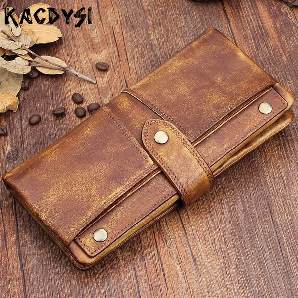 genuine cow leather men wallets bifold purse brush color retro multifunction purse long mens day clutches clutch bag, Red;black
genuine cow leather men wallets bifold purse brush color retro multifunction purse long mens day clutches clutch bag, Red;black