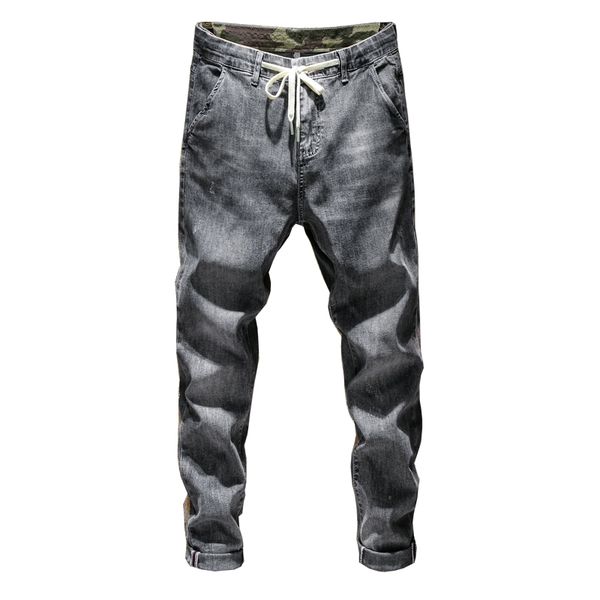 men's jeans grey fashion small leg harem denim pants men skateboarding hip hop high street casual cowboy trousers a1510, Blue
men's jeans grey fashion small leg harem denim pants men skateboarding hip hop high street casual cowboy trousers a1510, Blue
