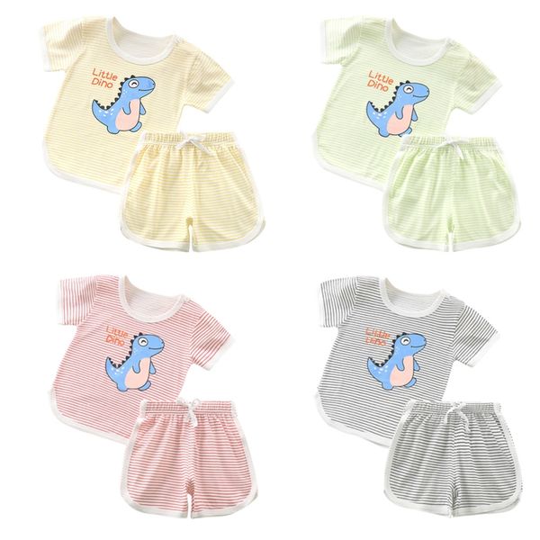 2020 boys and girls summer casual cartoon dinosaur pattern short sleeve shorts two-piece set new arrival, White
2020 boys and girls summer casual cartoon dinosaur pattern short sleeve shorts two-piece set new arrival, White