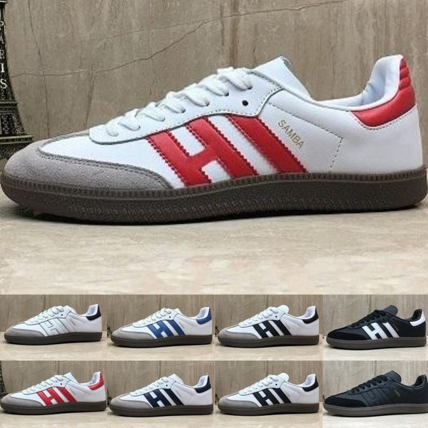 big sale samba тренеры mens casual обувь модельера кожи газели ог черный белый розовый мужчины runner женщин кроссовки спортивная обувь, Black
big sale samba тренеры mens casual обувь модельера кожи газели ог черный белый розовый мужчины runner женщин кроссовки спортивная обувь, Black