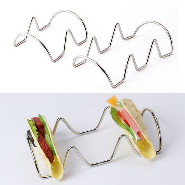 taco holder display food stand mini portable kitchen storage rack stainless steel other bakeware
taco holder display food stand mini portable kitchen storage rack stainless steel other bakeware