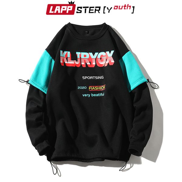 lappster-youth men fleece japanese streetwear hoodies 2020 autumn mens harajuku korean fashions sweatshirt hoodie hip hop hoodie, Black
lappster-youth men fleece japanese streetwear hoodies 2020 autumn mens harajuku korean fashions sweatshirt hoodie hip hop hoodie, Black