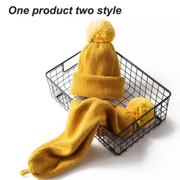 pompom winter cap women warm skullies beanies hat for female scarves thick knitted hats two styles winter hats knit neck scarf, Blue;gray
pompom winter cap women warm skullies beanies hat for female scarves thick knitted hats two styles winter hats knit neck scarf, Blue;gray