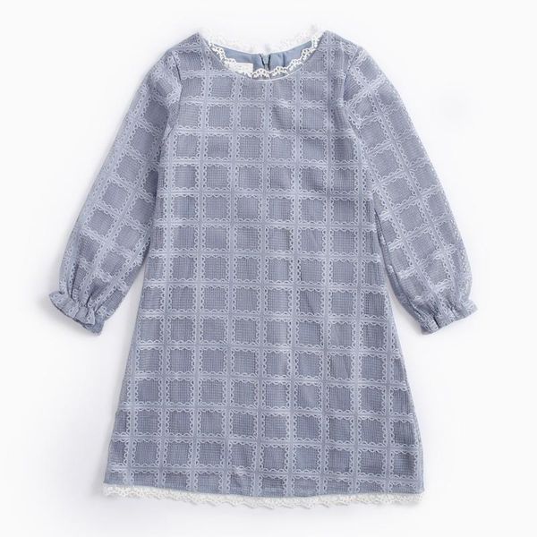 children's dress plaid lace round collar girl dress spring and autumn long sleeves, Red;yellow
children's dress plaid lace round collar girl dress spring and autumn long sleeves, Red;yellow