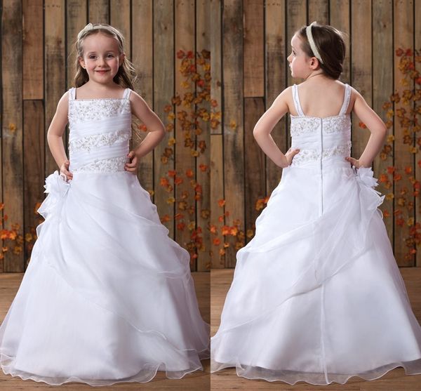 lovely white flower girls dresses organza spaghetti straps beading pick ups kids halloween party gowns christmas dresses, White;blue
lovely white flower girls dresses organza spaghetti straps beading pick ups kids halloween party gowns christmas dresses, White;blue