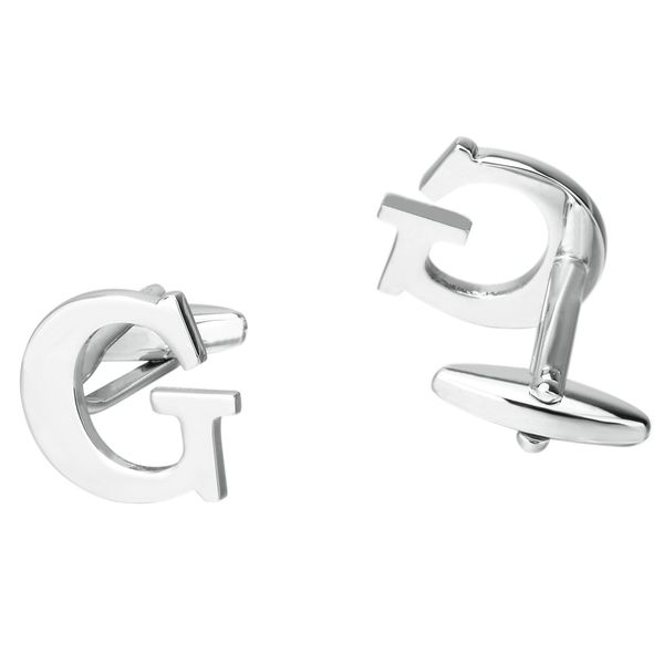 alphabet letter a-g cuff links brass english letter groomsman cufflinks business mens jewelry, Silver
alphabet letter a-g cuff links brass english letter groomsman cufflinks business mens jewelry, Silver